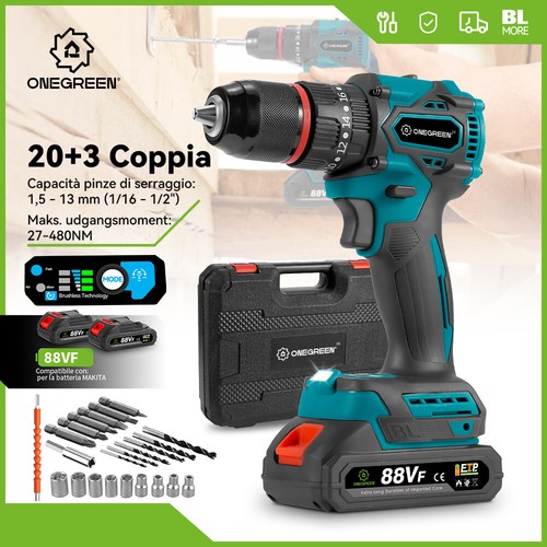 Trapano avvitatore batteria - a,